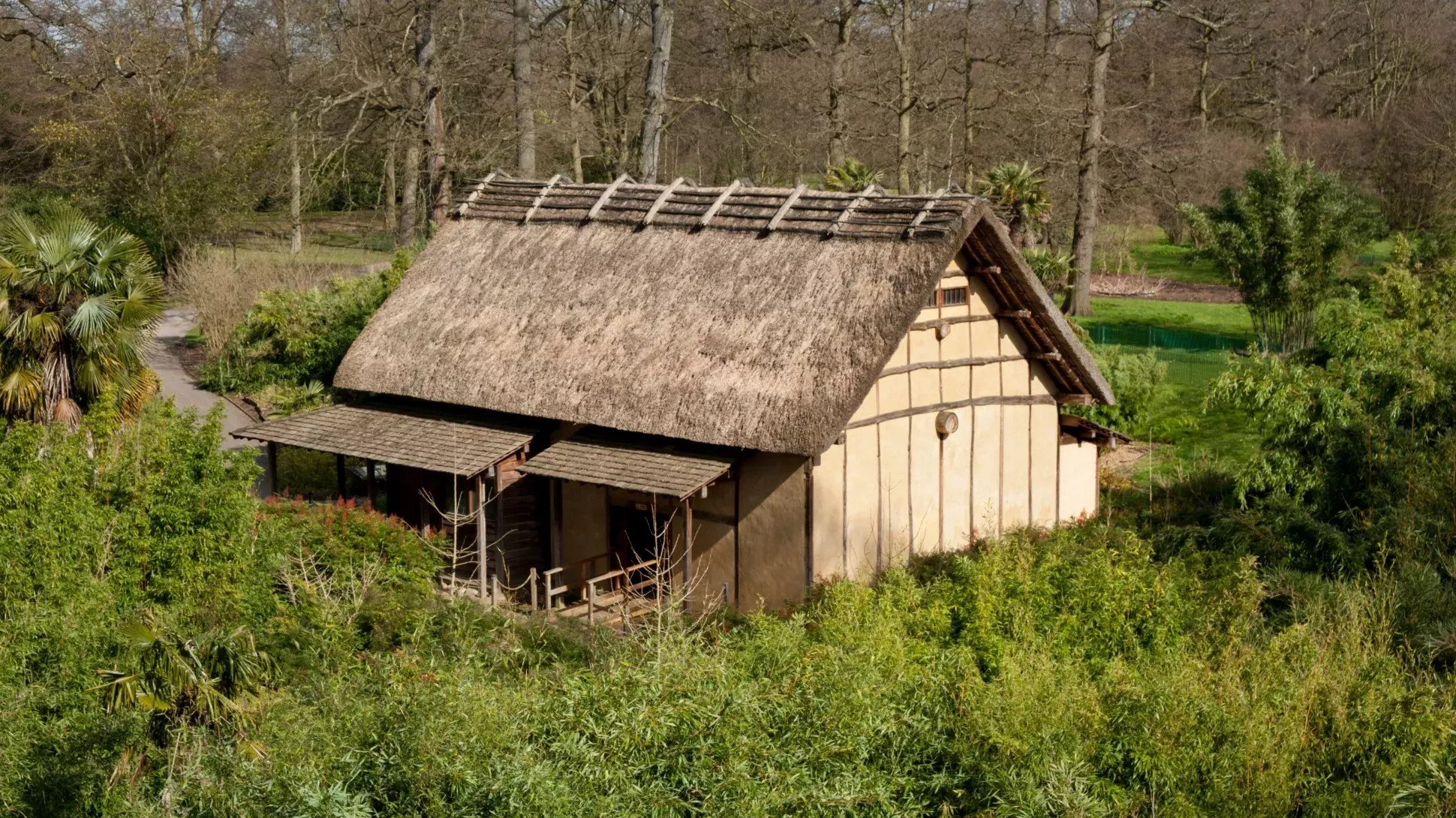 The Minka House in Kew's Bamboo Garden 