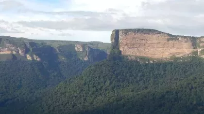 View of the plateau